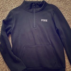Never worn pink vs pullover quarter zip